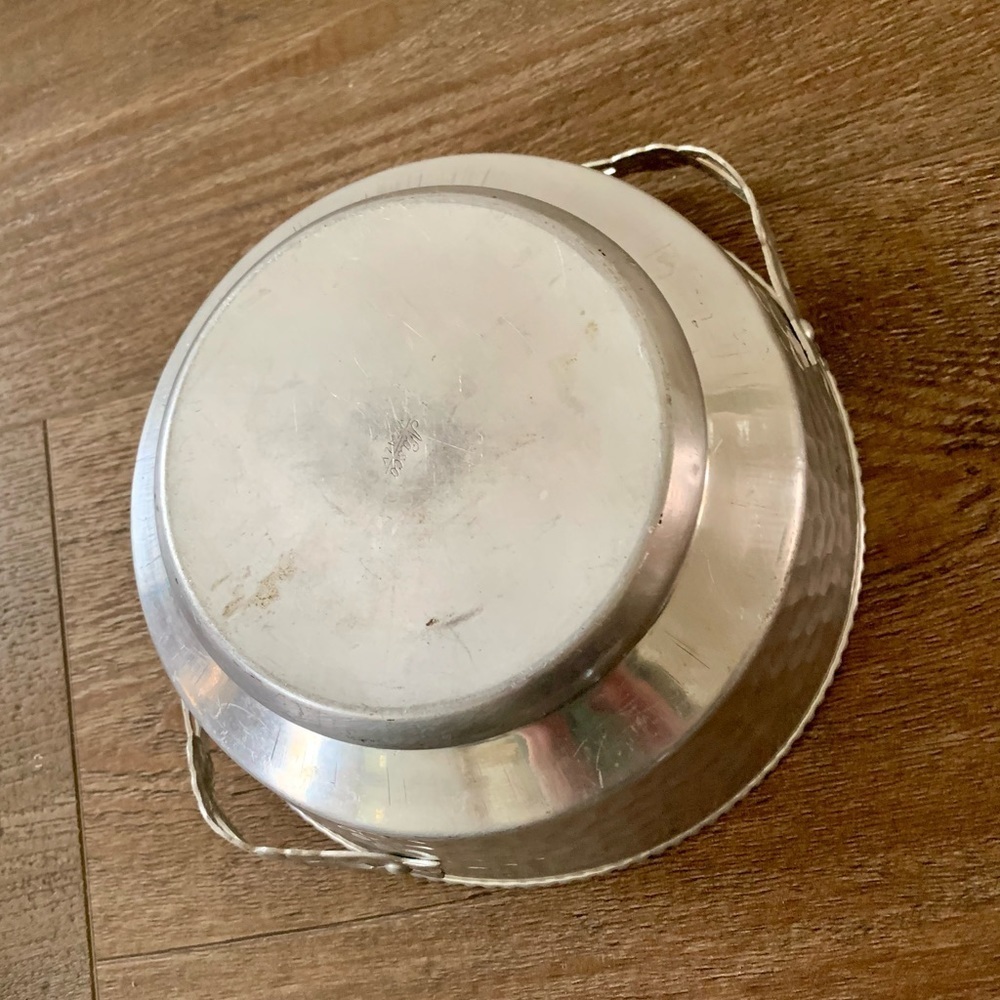 Vintage Aluminum Bowl Dish Nasco Italy - Picture 8 of 12